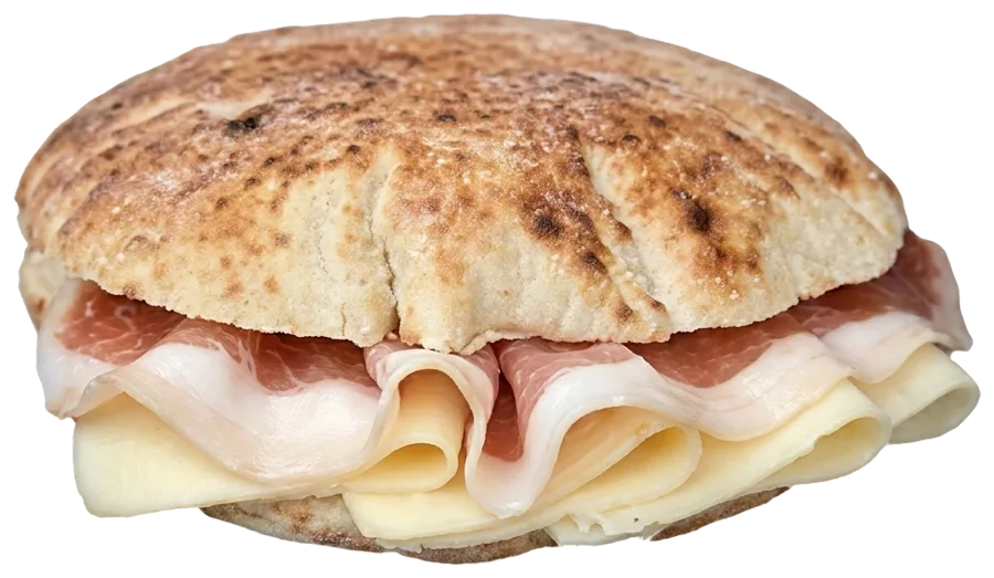 Panino ciabatta con crudo e formaggio, Pausa Spuntino