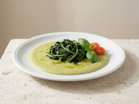 Purè di Fave e Verdure