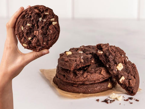Triple Chocolate Cookies